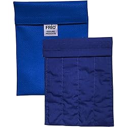 FRIO Large Insulin Cooling Carrying CaseWallet - Blue - Evaporative Cooler - Keeps Insulin Cool Without Ever Needing ice Packs or Refrigeration! Accept NO Imitation!-Low Shipping Rates