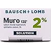 Eye Drops by Muro 128, Temporary Relief for Corneal Edema, 2% Solution, 0.5 Fl Oz