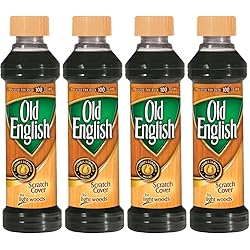 Old English Light Wood Scratch Cover, 8 oz Pack of 4