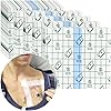 POSTOP MEDICAL WEAR 50pcs Showerproof Transparent Adhesive Film Dressings Clear Wound Bandages Protectors for Shower Tatoo Burns Abdominal C Section After Back Hip Knee Surgery 4 x Inch Pack of 50