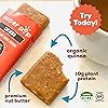 Super Pop Snacks, Clean Plant Based Protein Bars, All-Natural Peanut Butter Bars With Organic Whole Foods, Delicious Snack, Gluten Free, Low Sugar, 10g Protein, PB Variety 10 Pack-NEW