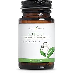 Young Living Life 9 Probiotic Supplement - Immune, Metabolism, and Intestinal Support - 30 Capsules