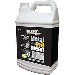Flitz Industrial Strength Metal Pre Clean to Remove Corrosion, Rust, Calcium, Lime and More, Works in 60 Seconds, 1 Gallon