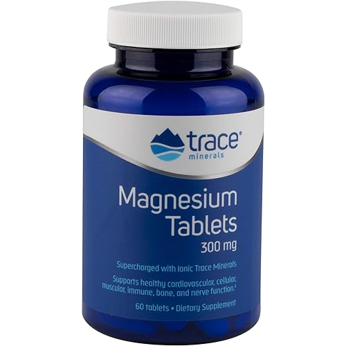 Trace Minerals Research MAG01 - Magnesium Tablets, 60 Count