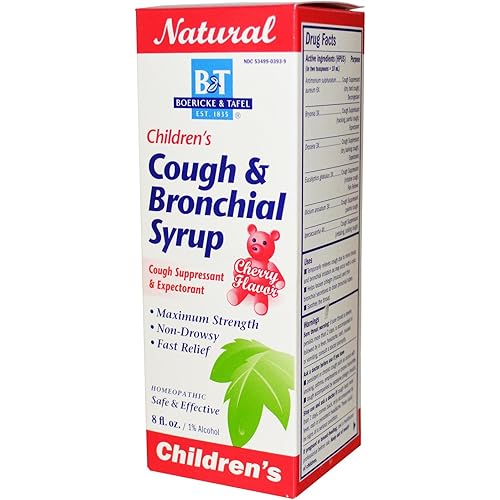 Boericke & Tafel - Children's Cough & Bronchial Syrup Cherry, 8 fl oz Liquid