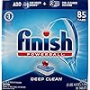 Finish All in 1 Powerball Fresh, 85ct, Individually Wrapped Dishwasher Detergent Tablets
