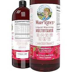 Multivitamin for Women, Men & Kids by MaryRuth's | Liquid Vitamins for Adults & Kids | Mens, Womens Multivitamin with Energy Support and Beauty Booster | Vegan | Non-GMO | Gluten Free | 32 Servings
