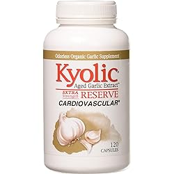 Kyolic Aged Garlic Extract Cardiovascular Extra Strength Reserve Capsules
