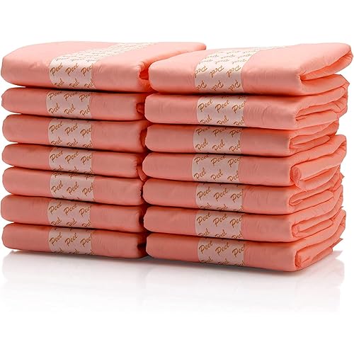 Extra Large Super-Absorbent Contoured Hospital Style Pad Liners - 7"X14" - Maternity Pads- Incontinence Liners 20
