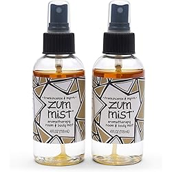 Zum Mist Room and Body Spray - Frankincense and Myrrh - 4 fl oz 2 Pack