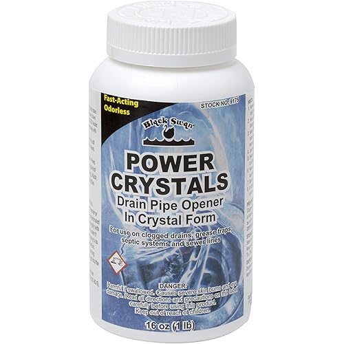 FixtureDisplays® Power Crystals - Cut Case 1 lb. Each 09175CC-BLACKSWAN-12PK-NPF