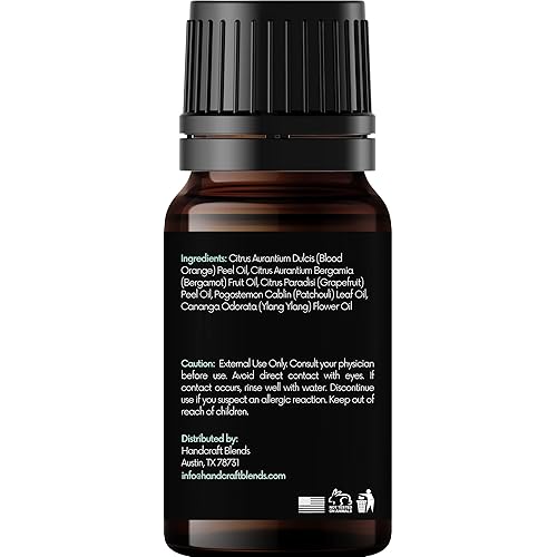 Handcraft Unwind Essential Oil Blend 10 ml – Essential Oils for Diffusers for Home – Relaxing and Calm Essential Oil for Men & Women, with Bergamot, Grapefruit and Ylang Ylang Aromatherapy Oils
