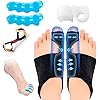 Drucixy Bunion Corrector for Women and Men，Toe Separators to Correct Bunions for Pain Relief, Big Toe Separator, Spacers and Straighteners, Exercise Strap for Hallux Valgus Correction