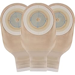 20 PCS Colostomy Bags Rainlotus One Piece Ostomy Bag,Ostomy Drainable Pouch for Ileostomy Stoma Care, Cut to Fit