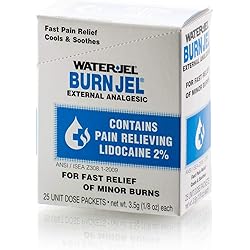 Water-Jel Burn Jel, 3.5 g Packets, Box of 25