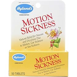 Hylands Motion Sickness Tablet - 50 per Pack - 6 Packs per case.6
