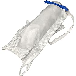 Refillable Ice Bags with Clamp Closure [Pack of 5] Large, 6-12 x 14" – Reusable Easy Filling Hospital Icepack with Soft Outer Covering and Leak Resistant Inner Layer Vakly First Aid Kit Guide 5