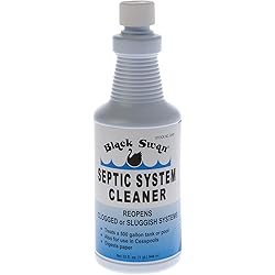 FixtureDisplays® Septic System Cleaner 1 qt. Each 09145-BLACKSWAN-1PK-NPF