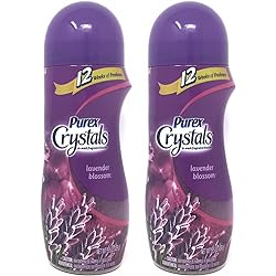 Purex Crystals In-Wash Fragrance Booster, Lavender Blossom, 15.5 Ounces Pack of 2