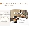 Cliganic Organic Castor Oil with Top 8 Essential Oils Set