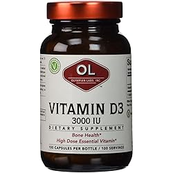Vitamin D3 3000 Iu 100 Capsules