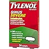 TYLENOL Sinus Congestion & Pain, Severe Caplets Daytime Non-Drowsy 24 EA Pack of 3