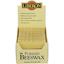 Liberon Pure Beeswax 25g Box of 15