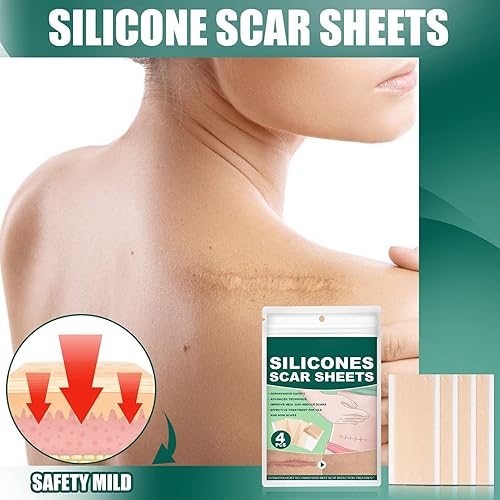 4 Pcs Scar Covering Sticker Ultra Thin Breathable Comfortable Reducing Softening Scars Skin Scar Concealing Tape Scar Cover Tapes