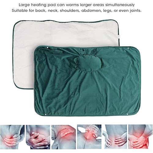 Heating Pads, USB Electric Heating Blanket Fast Heating Wool Blanket for Back, Neck, and Shoulder Pain Relief