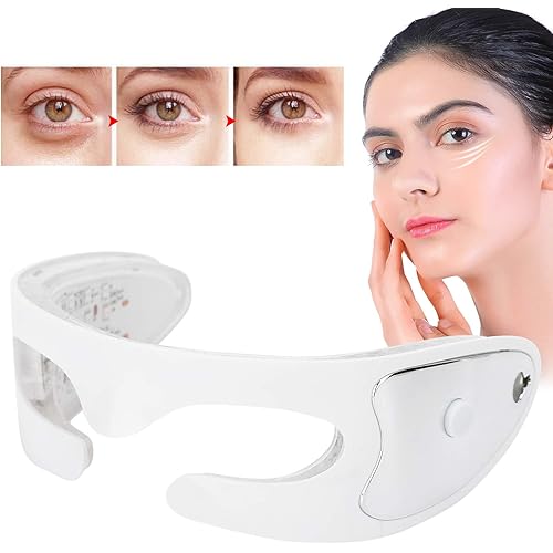 Electric Eye Massager Anti-Wrinkle Heating Therapy Massage Tool Vibration Eye Care Electric Eye Therapy Massager Relieves Eye Fatigue