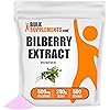 BulkSupplements.com Bilberry Extract Powder - Bilberry Supplement - Antioxidants Supplement - Eye Supplements - Bilberry Extract for Eyes - Antioxidant Powder 250 Grams - 8.8 oz