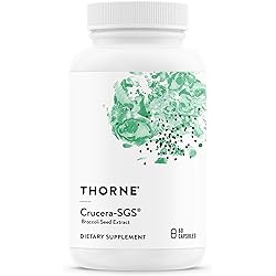 Thorne Crucera-SGS - Broccoli Seed Extract for Antioxidant Support - Sulforaphane Glucosinolate SGS - 60 Capsules