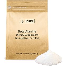 Pure Original Ingredients Beta Alanine Powder 1lb Non-GMO, Non-Essential Amino Acid