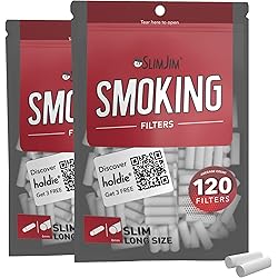 SLIMJIM Smoking Filter Slim Long 2 Packs - 240 Filters