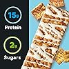 Zone Perfect Macros Protein Bars, with 15g Protein, 1g Sugars, and 18 Vitamins & Minerals, Cinnamon Toast Cereal, 5 Count Pack of 4