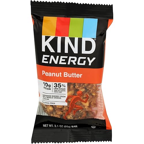 Kind, Bar Energy Peanut Butter, 2.1 Ounce