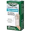 Curad Truly Ouchless Silicone Adhesive Bandages, Flex-Fabric for Sensitive or Delicate Skin, 34" x 3", 20 Count