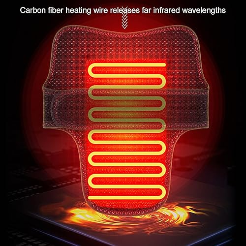 USB Neck Heating Pads, Heated Neck Wrap Therapy Thermal Heating Neck Pad for Neck Pain Stiffness Relief