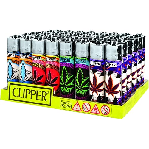 Clipper 48ct. Oriental Leaves Lighters