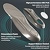 NEENCA Professional Arch Support Insoles with Metatarsal Pad Plantar Fasciitis Foot Pain and Heel Spur Relief Shoe Inserts Flat Feet Overpronation Orthotics Men Women