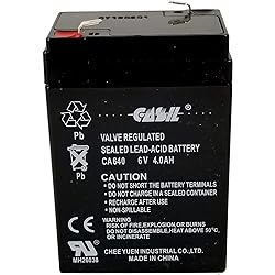 Casil CA640 6V 4Ah SLA Rechargeable Battery