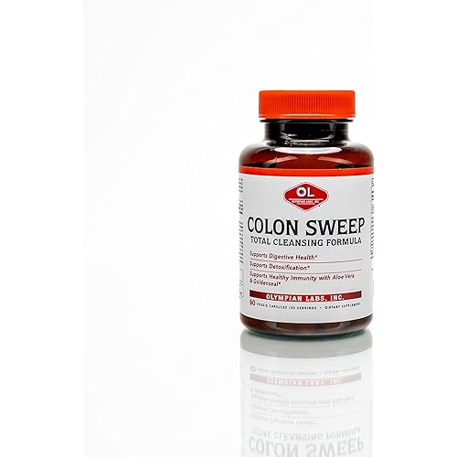 Olympian Labs Colon Sweep | Digestive Health | Detoxification | Healthy Immune System | 60 Veggie Capsules