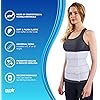 NYOrtho Abdominal Binder Lower Waist Support Belt - Compression Wrap for Men and Women 30 - 45 4 Panel - 12&#34