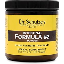 Dr. Schulze’s | Intestinal Formula #2 | Herbal Colon Cleanse Formula | 8 Oz. Jar