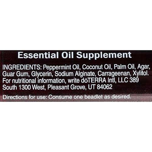 doTERRA - Peppermint Beadlet Essential Oil - 125 Beadlets