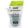 Ooze Resolution Gel Glass Cleaner 6 Pack 240ML Each Liquid Cleaning Solution Natural Clay-Based Non-Toxic Formula Glass and Metal Cleaner - Reusable Glass Cleaner - Non Abrasive Grunge Off