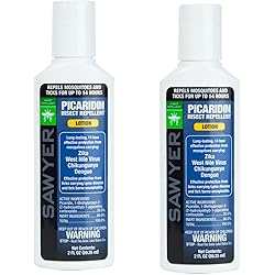 Sawyer Products SP5622 Picaridin Insect Repellent Lotion, 20% Picaridin, 2-Ounce, Twin Pack