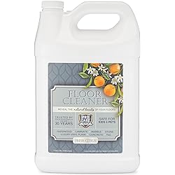 ProCare Citrus Floor Cleaner Made in USA | Tile, Stone, Laminate, Natural Wood Floor Cleaner for Mopping - Kitchen & Bathroom Household Cleaning Supplies - Spot & Stain Remover - 1 Gal 128 Fl Oz