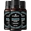 Handcraft Relieve Essential Oil Blend 30 ml – Essential Oils for Diffusers for Home – Headache Relief Essential Oil Blends for Men & Women, with Peppermint, Lavender and Frankincense Oils - Pack of 3
