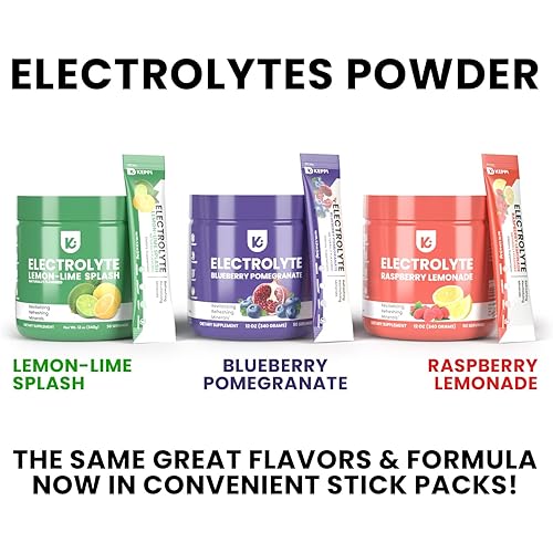 KEPPI Electrolytes Hydration Packets 30 Serves | Sugar Free Electrolytes Powder Packets Mix Easily. Delicious Keto Electrolytes, Electrolytes Powder, Keto Hydration Pack